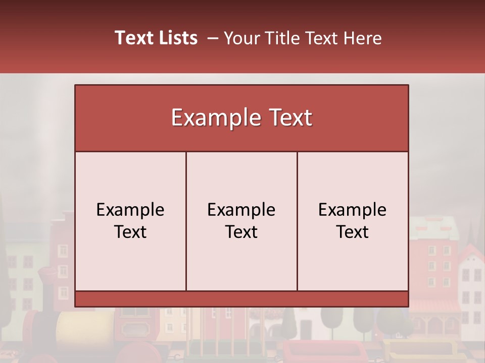 Childhood Animal Drive PowerPoint Template