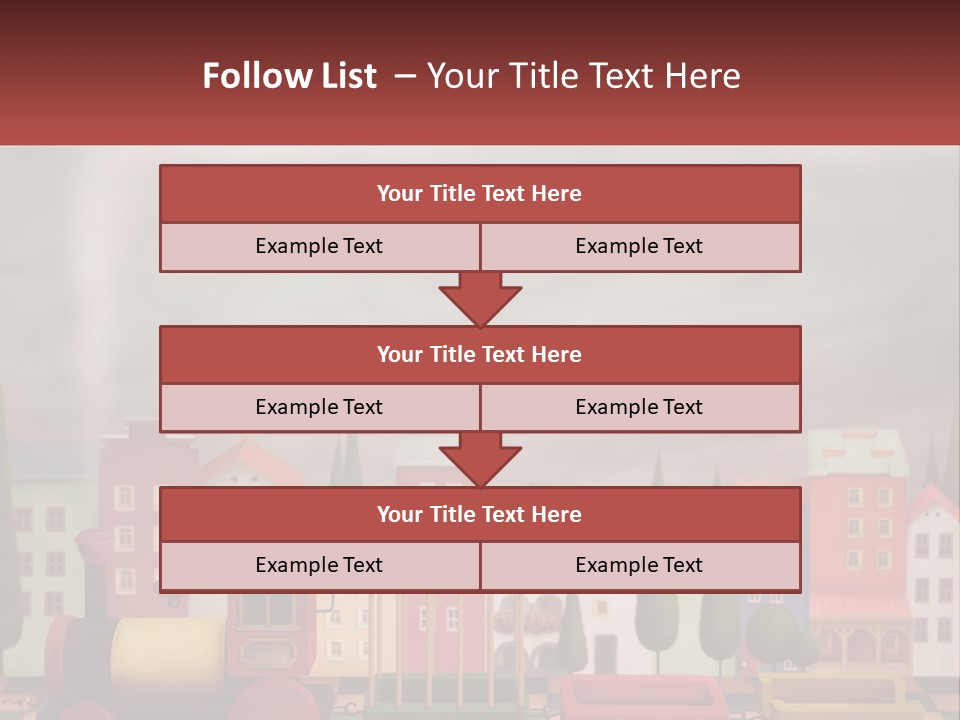 Childhood Animal Drive PowerPoint Template