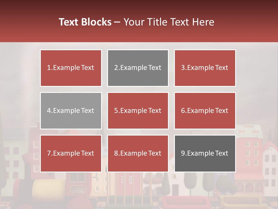 Childhood Animal Drive PowerPoint Template