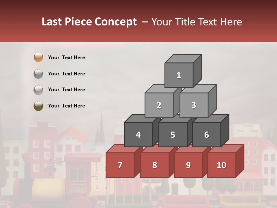 Childhood Animal Drive PowerPoint Template