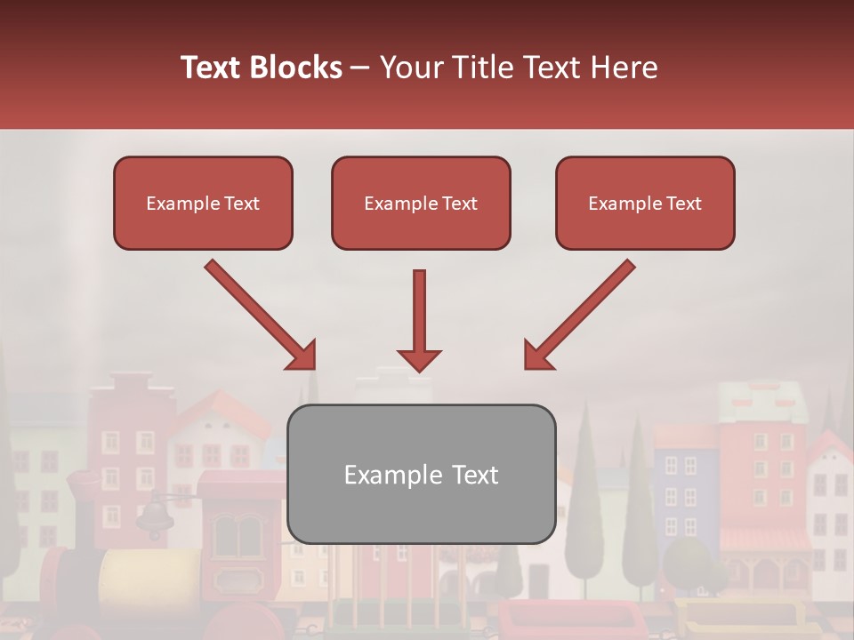 Childhood Animal Drive PowerPoint Template