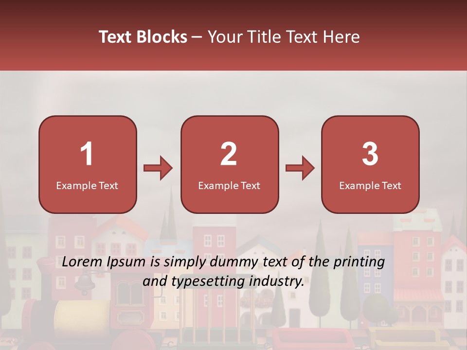 Childhood Animal Drive PowerPoint Template