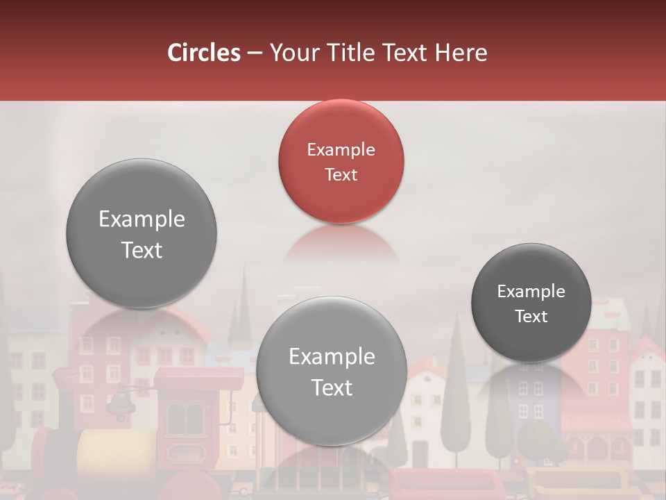 Childhood Animal Drive PowerPoint Template