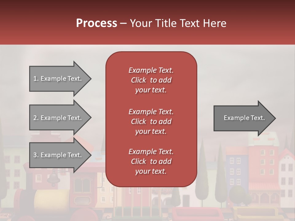 Childhood Animal Drive PowerPoint Template