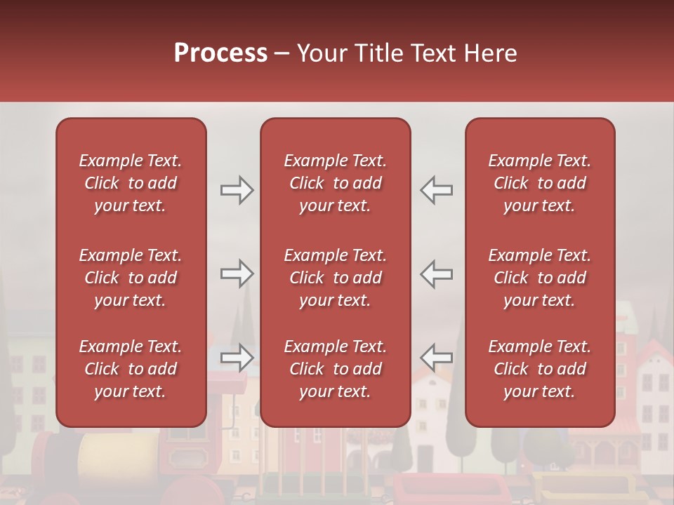 Childhood Animal Drive PowerPoint Template