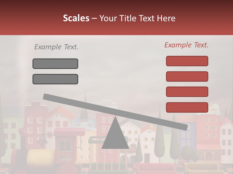 Childhood Animal Drive PowerPoint Template