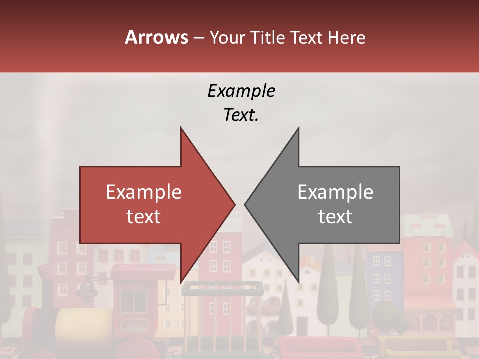 Childhood Animal Drive PowerPoint Template