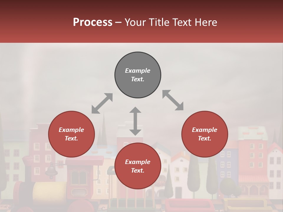 Childhood Animal Drive PowerPoint Template