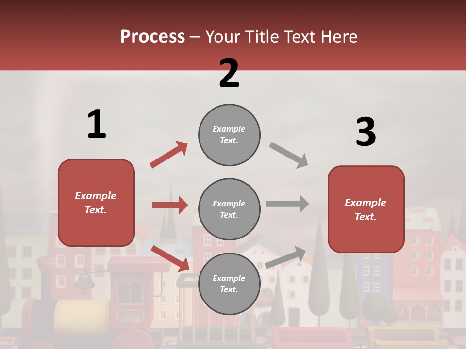 Childhood Animal Drive PowerPoint Template