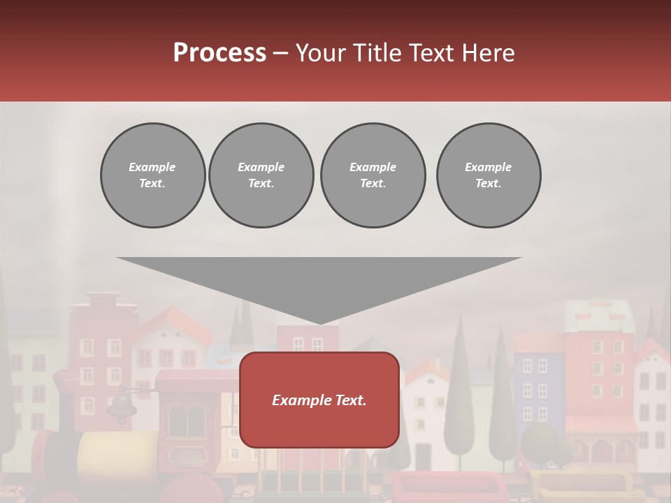 Childhood Animal Drive PowerPoint Template