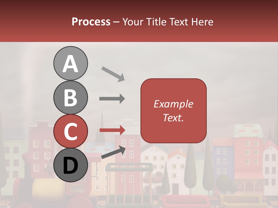 Childhood Animal Drive PowerPoint Template