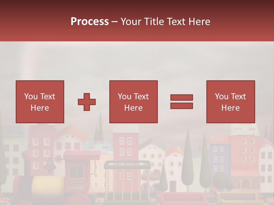 Childhood Animal Drive PowerPoint Template