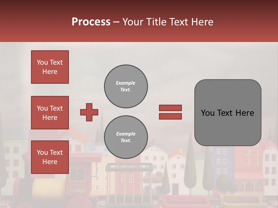 Childhood Animal Drive PowerPoint Template