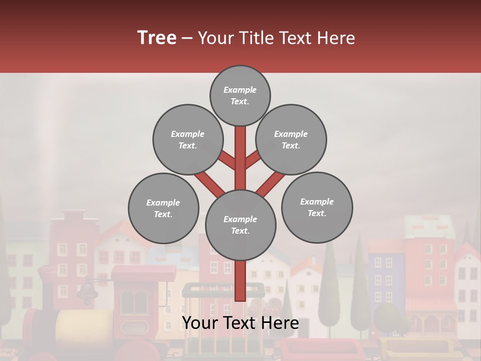 Childhood Animal Drive PowerPoint Template