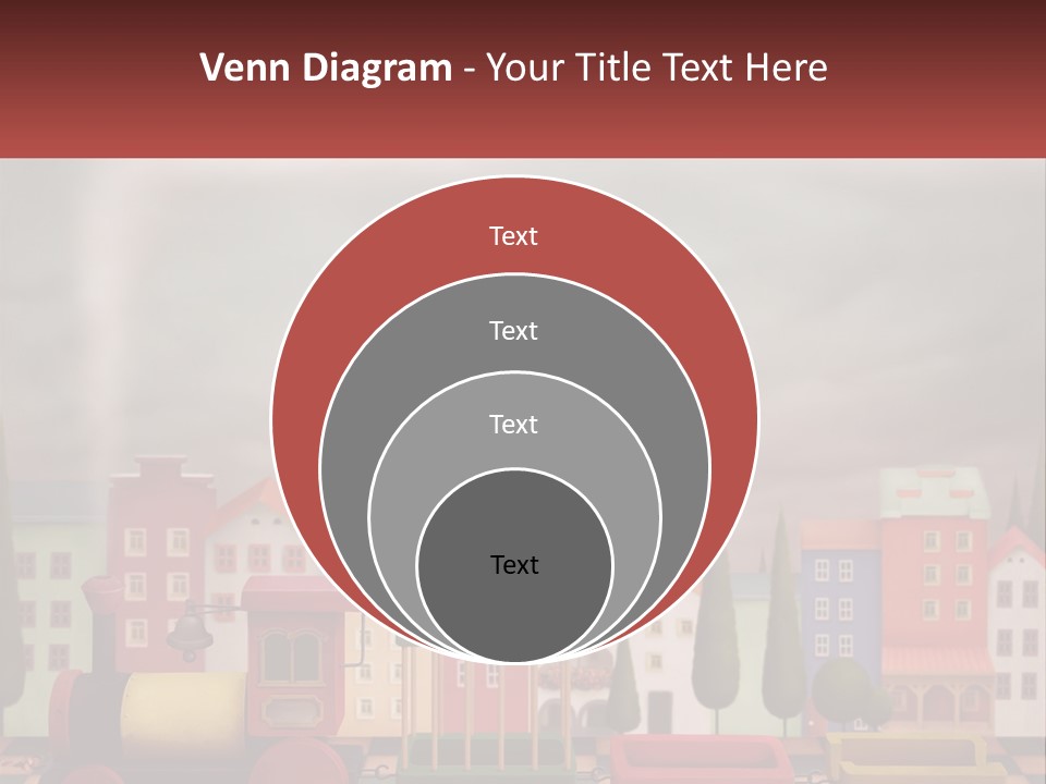 Childhood Animal Drive PowerPoint Template