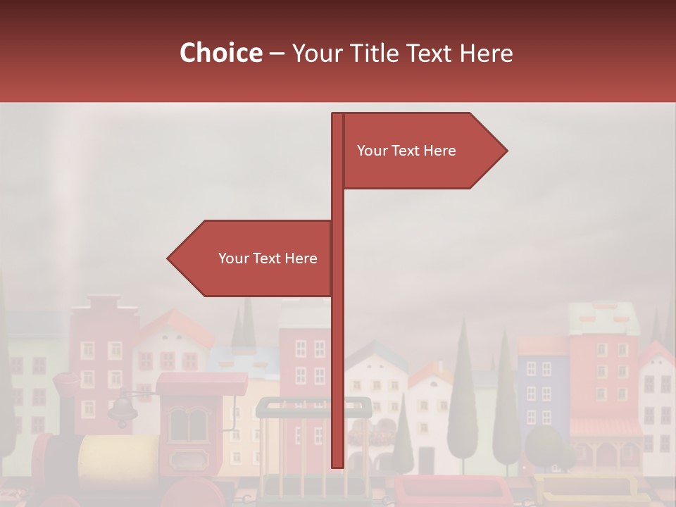 Childhood Animal Drive PowerPoint Template