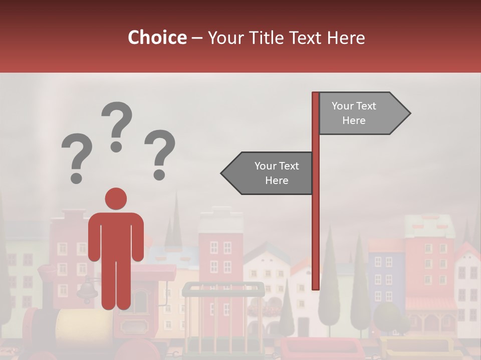 Childhood Animal Drive PowerPoint Template