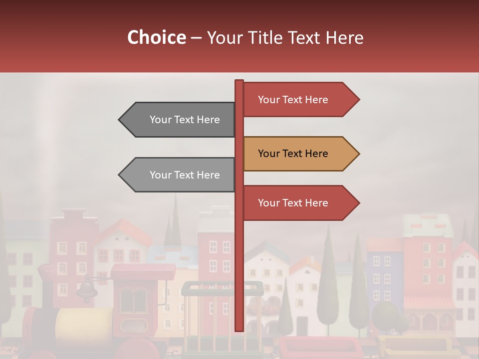 Childhood Animal Drive PowerPoint Template