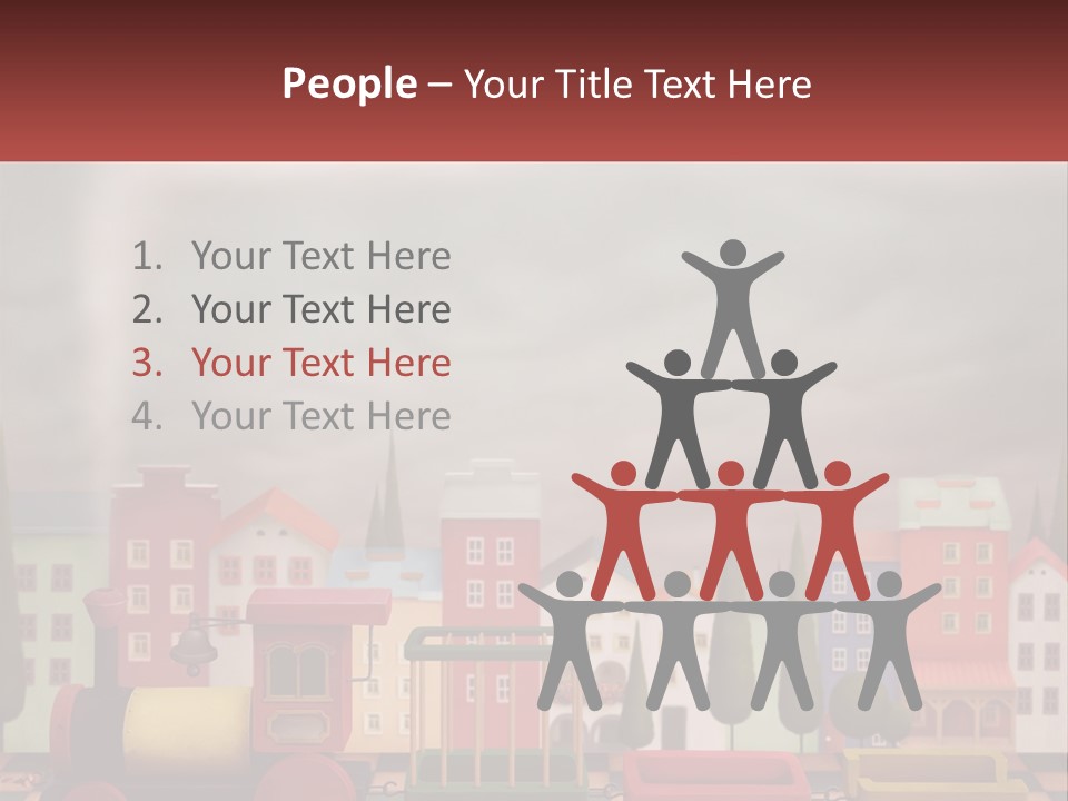 Childhood Animal Drive PowerPoint Template