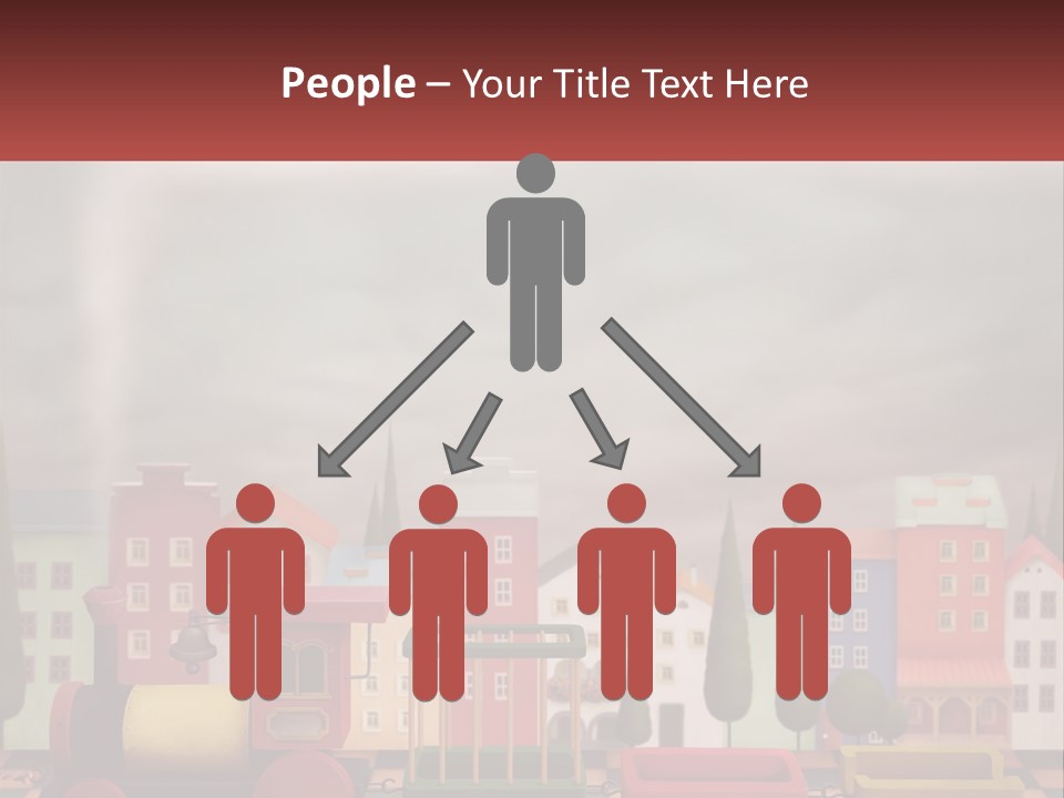 Childhood Animal Drive PowerPoint Template