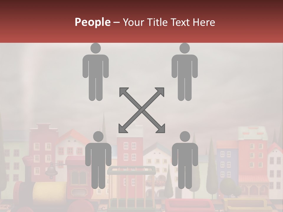 Childhood Animal Drive PowerPoint Template