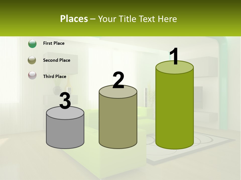 Penthouse Apartment Urban PowerPoint Template