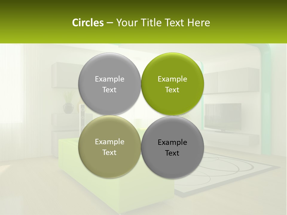 Penthouse Apartment Urban PowerPoint Template