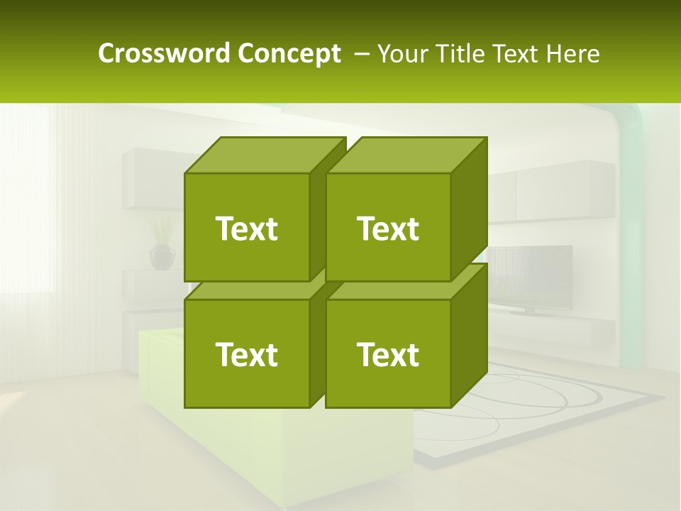 Penthouse Apartment Urban PowerPoint Template