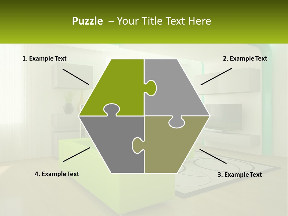 Penthouse Apartment Urban PowerPoint Template