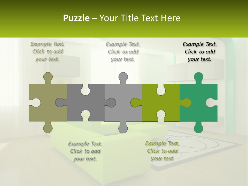 Penthouse Apartment Urban PowerPoint Template