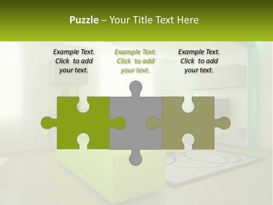 Penthouse Apartment Urban PowerPoint Template