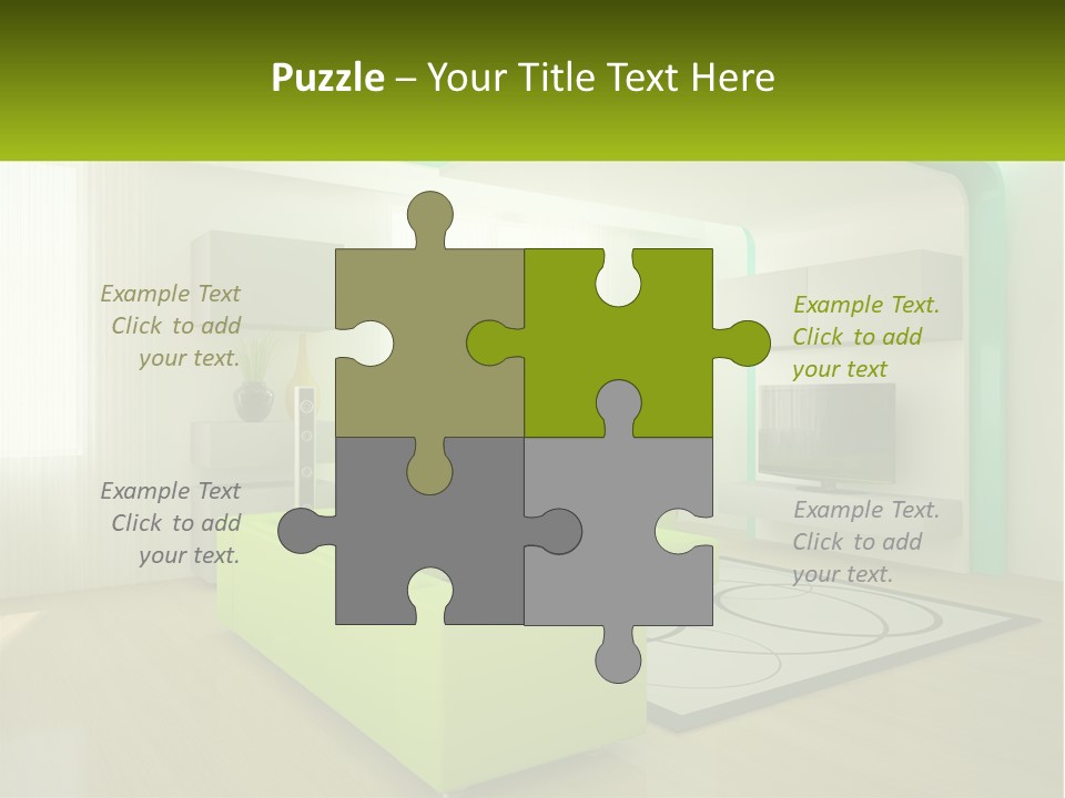 Penthouse Apartment Urban PowerPoint Template