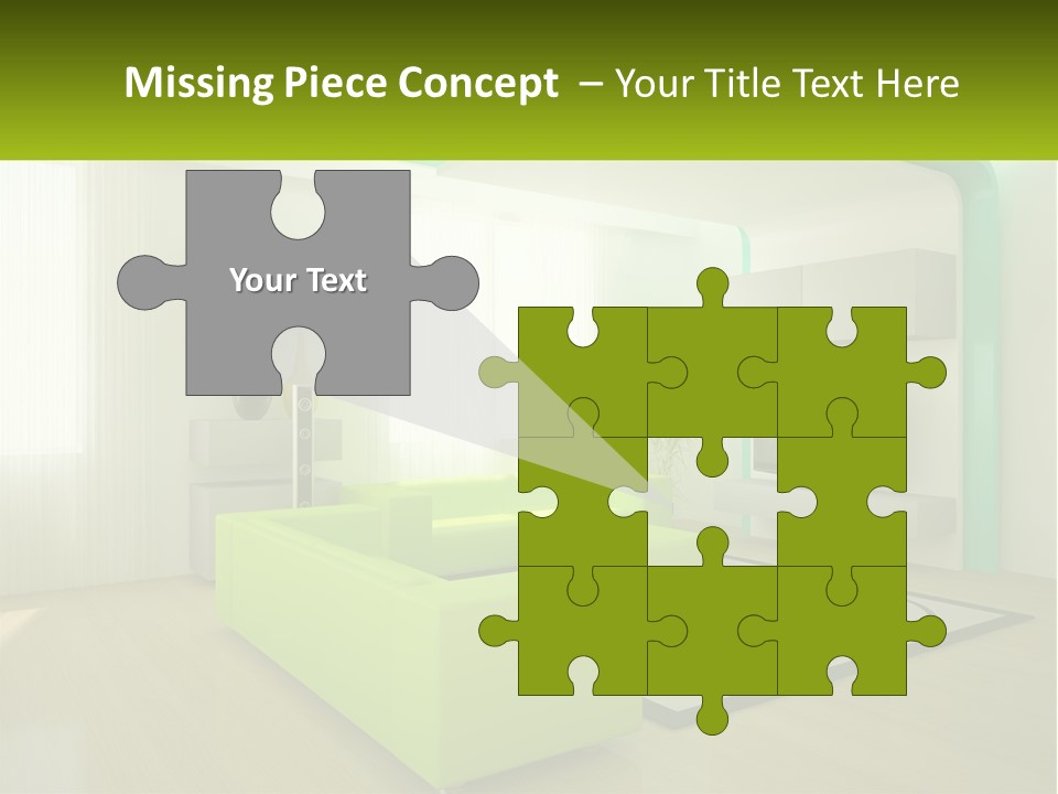 Penthouse Apartment Urban PowerPoint Template