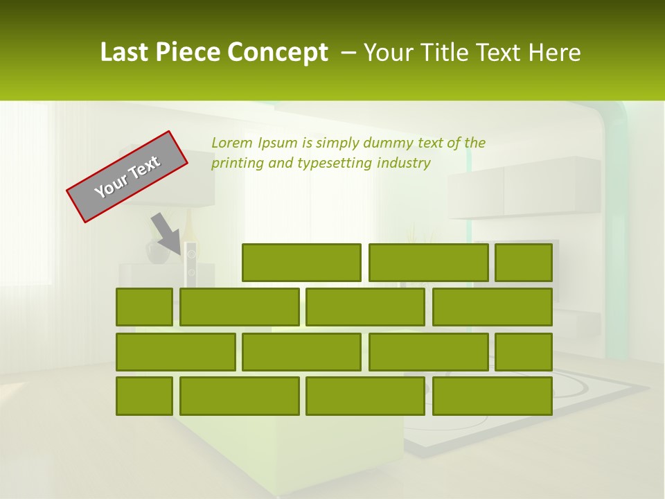 Penthouse Apartment Urban PowerPoint Template