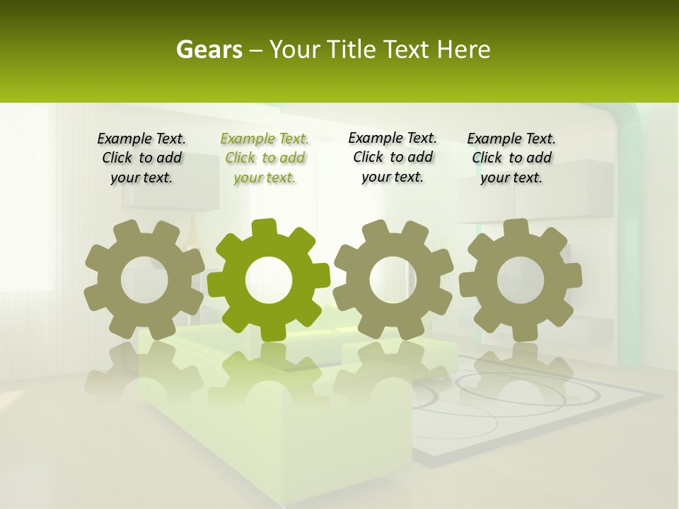 Penthouse Apartment Urban PowerPoint Template