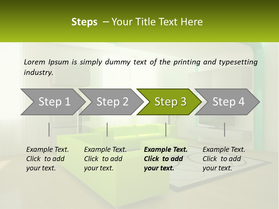 Penthouse Apartment Urban PowerPoint Template