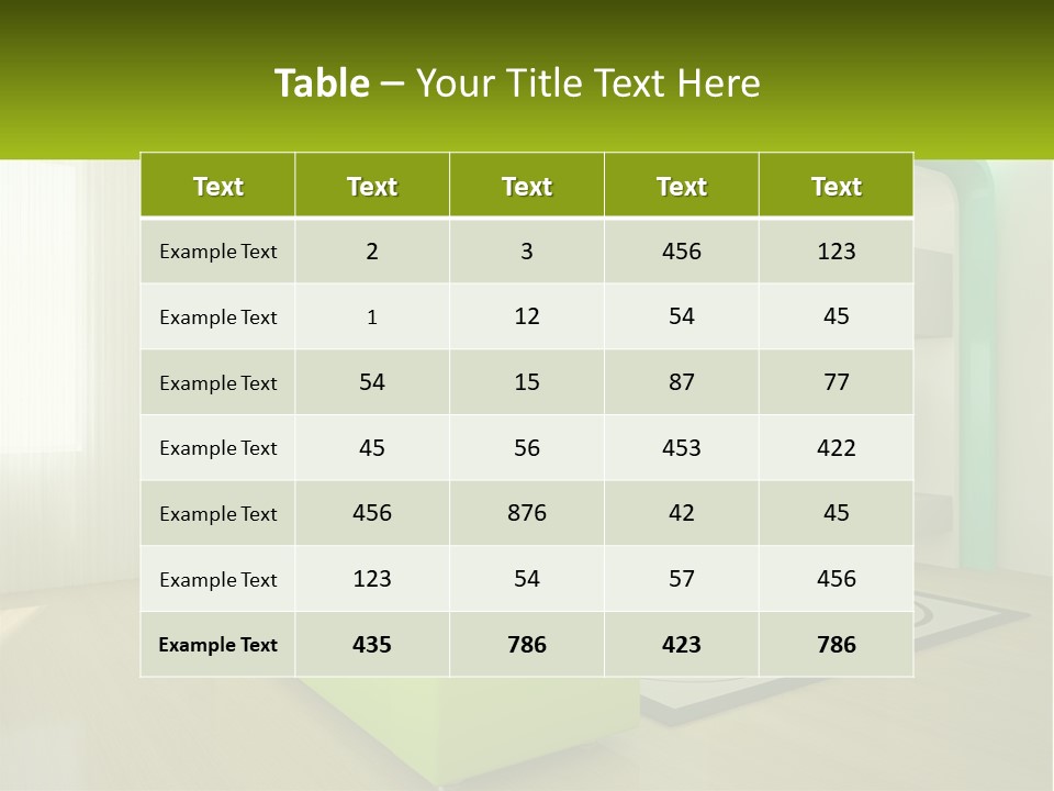 Penthouse Apartment Urban PowerPoint Template