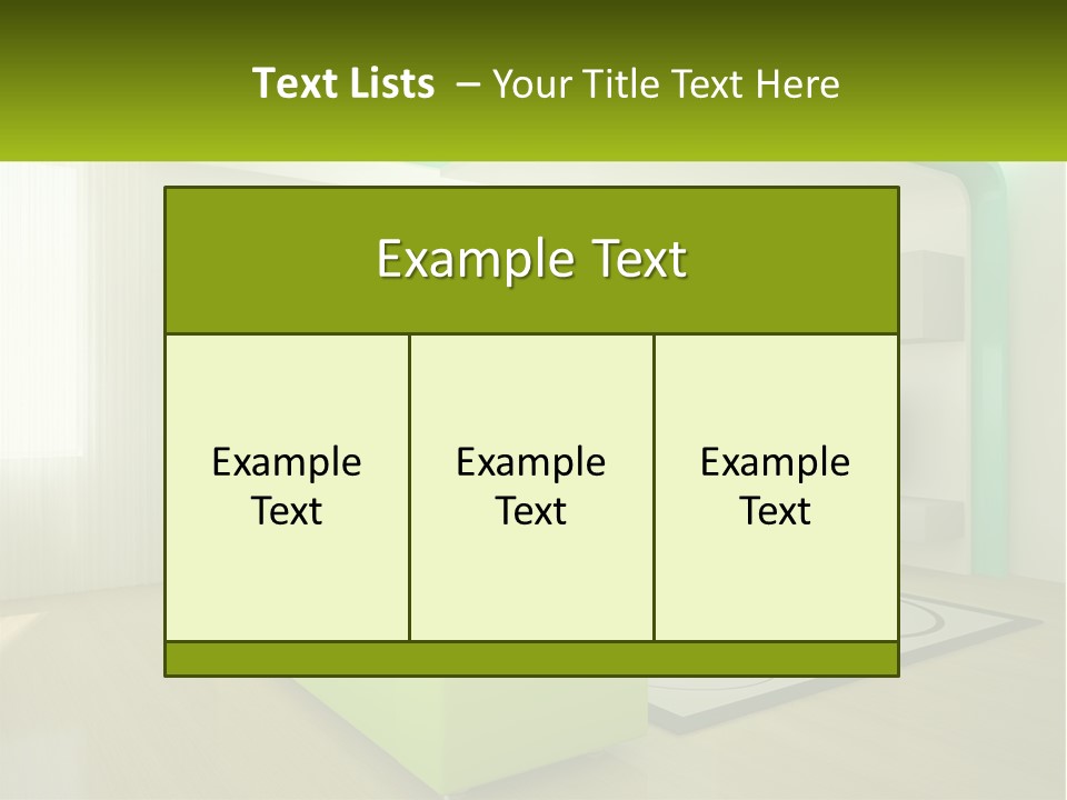 Penthouse Apartment Urban PowerPoint Template