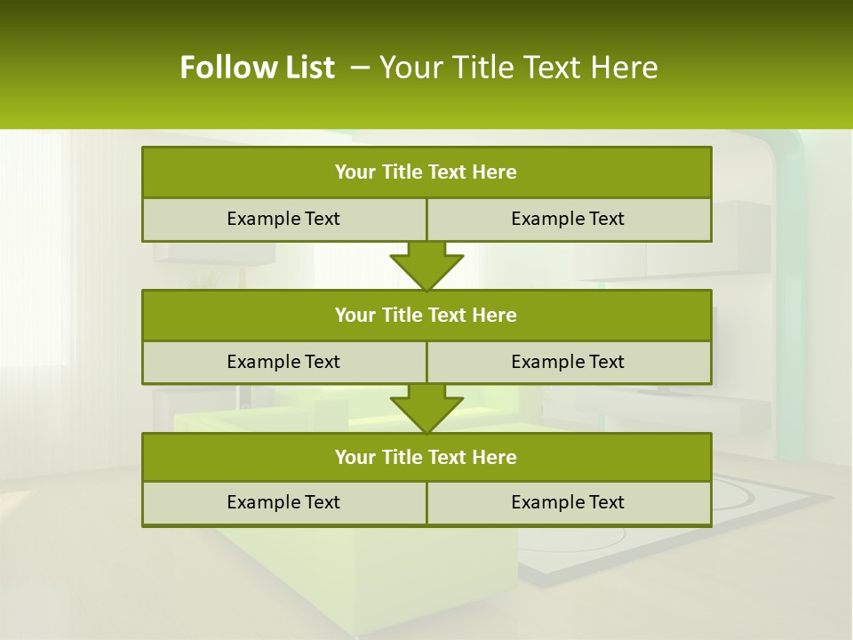 Penthouse Apartment Urban PowerPoint Template