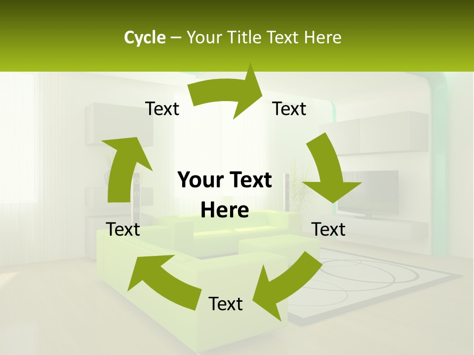 Penthouse Apartment Urban PowerPoint Template