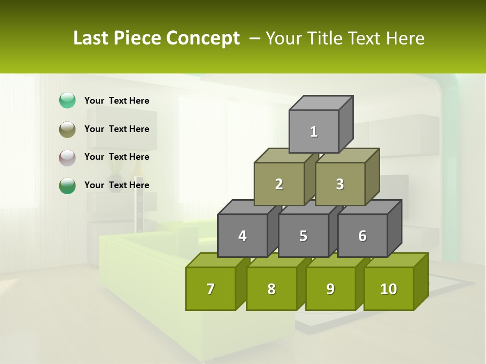 Penthouse Apartment Urban PowerPoint Template