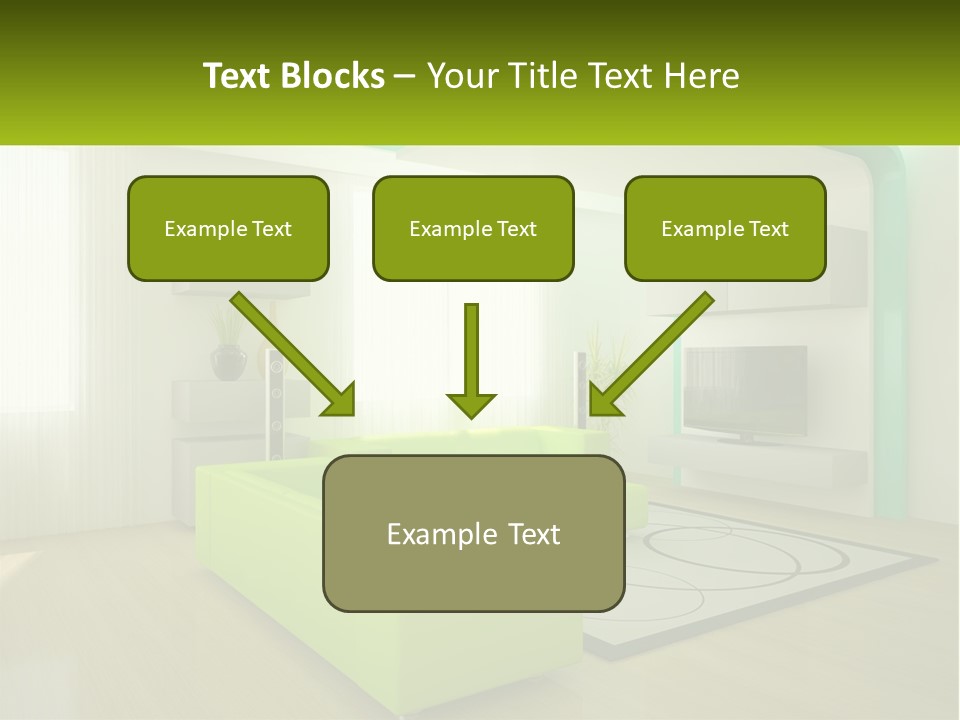 Penthouse Apartment Urban PowerPoint Template