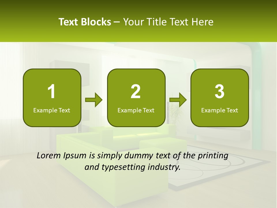 Penthouse Apartment Urban PowerPoint Template