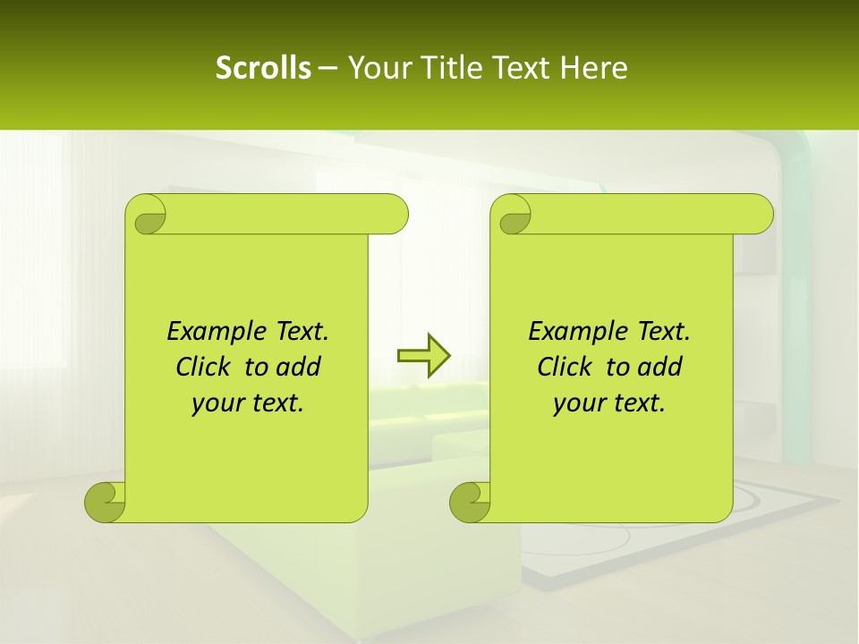 Penthouse Apartment Urban PowerPoint Template