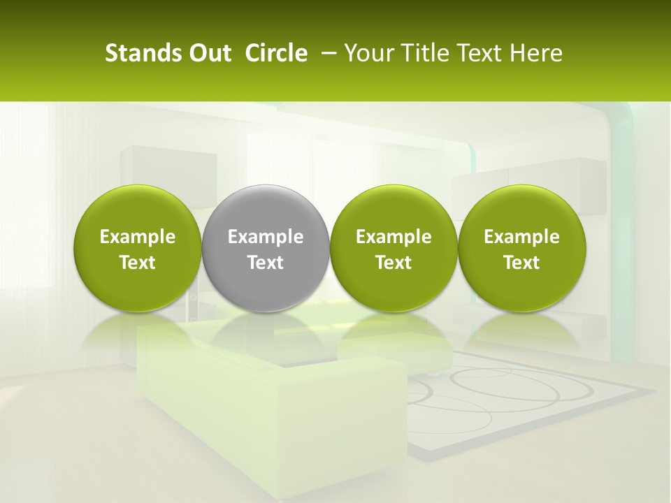 Penthouse Apartment Urban PowerPoint Template