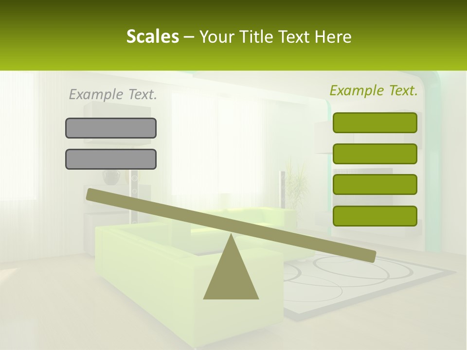 Penthouse Apartment Urban PowerPoint Template