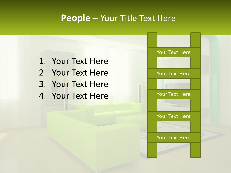 Penthouse Apartment Urban PowerPoint Template