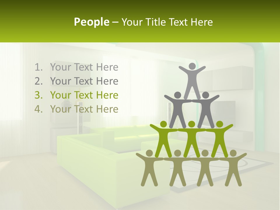 Penthouse Apartment Urban PowerPoint Template