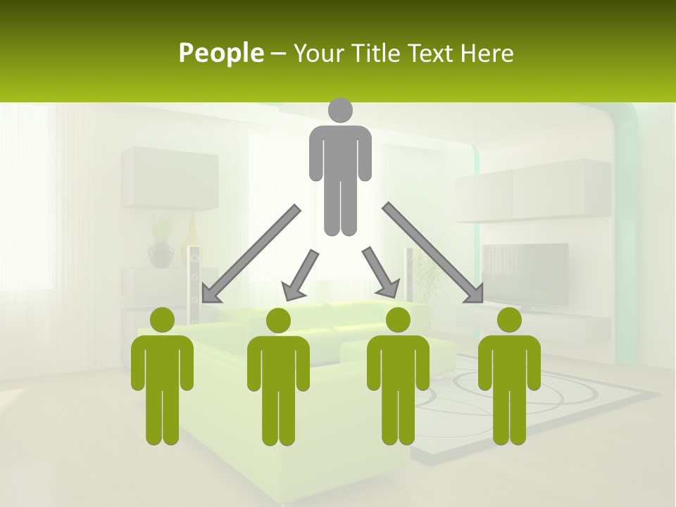 Penthouse Apartment Urban PowerPoint Template