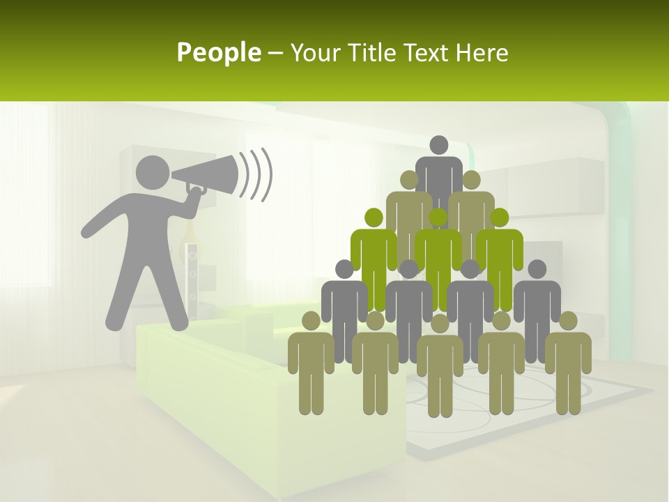 Penthouse Apartment Urban PowerPoint Template